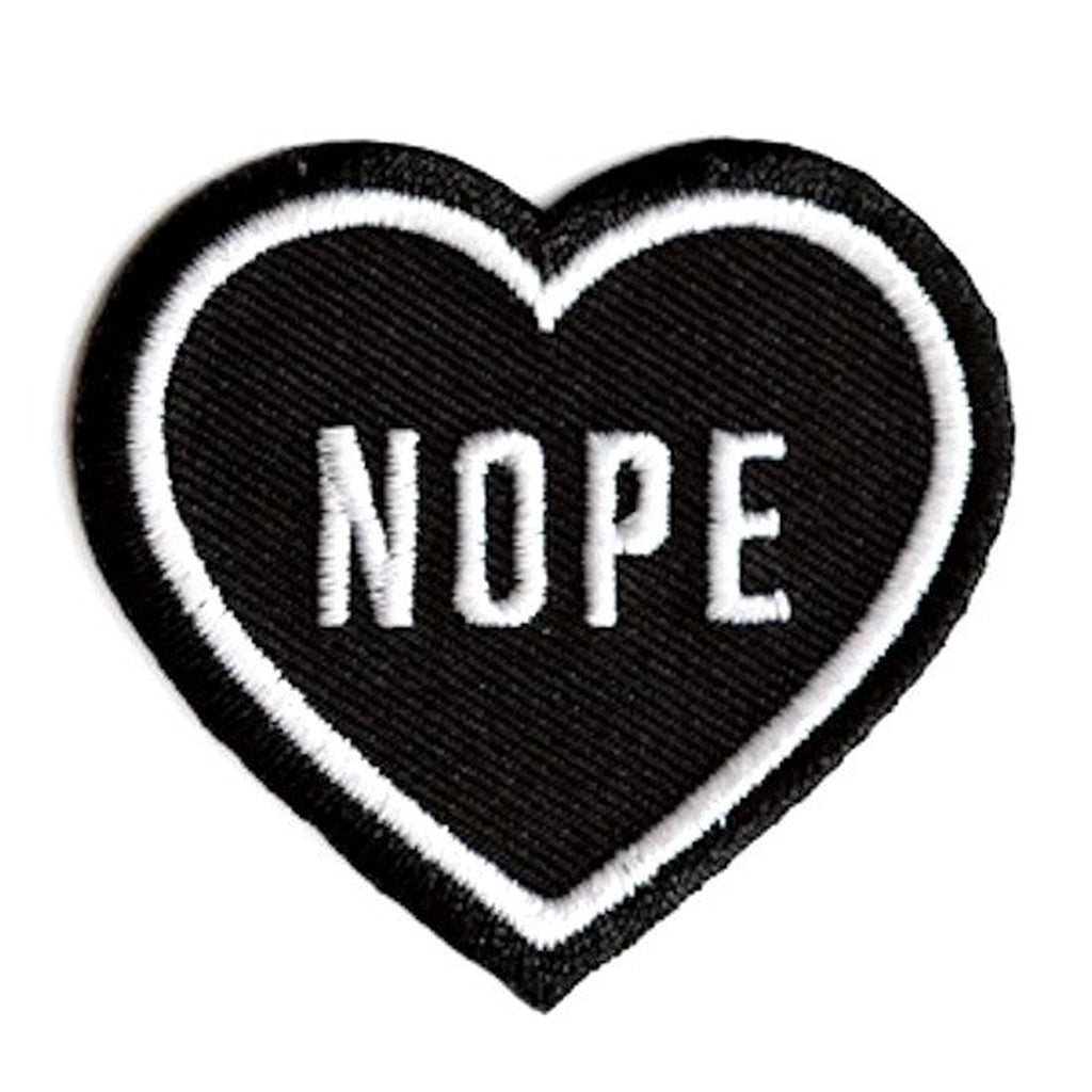 NOPE kangasmerkki - Hoopee.fi