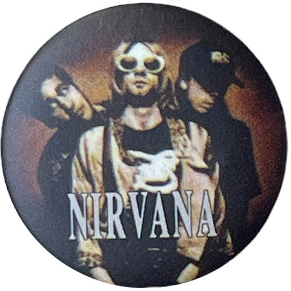 Nirvana - Group pic ISO rintanappi - Hoopee.fi