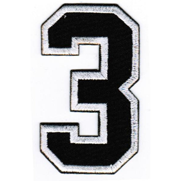 Numero 3 hihamerkki - Hoopee.fi