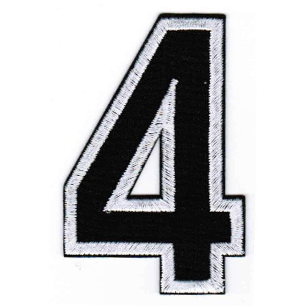 Numero 4 hihamerkki - Hoopee.fi