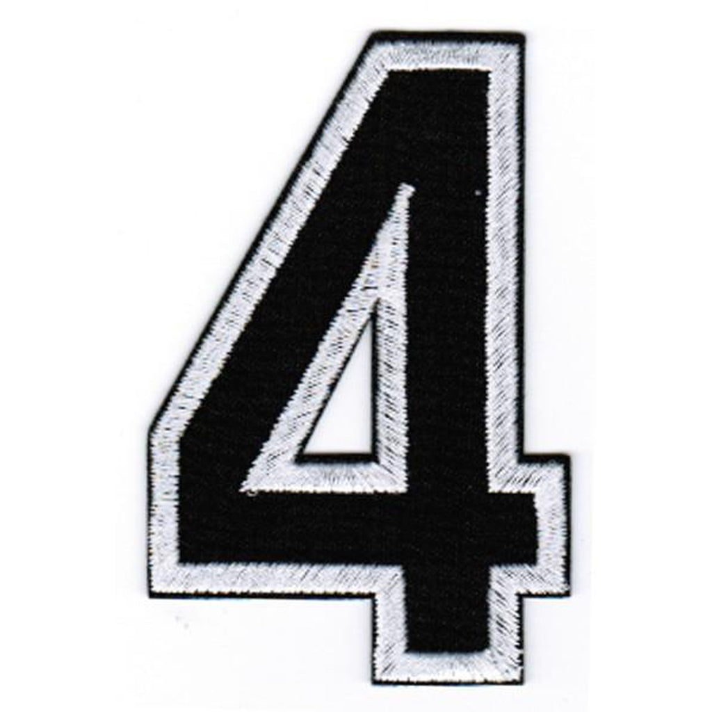 Numero 4 hihamerkki - Hoopee.fi
