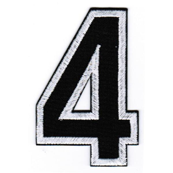 Numero 4 hihamerkki - Hoopee.fi
