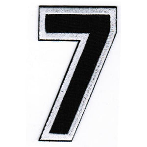 Numero 7 hihamerkki - Hoopee.fi