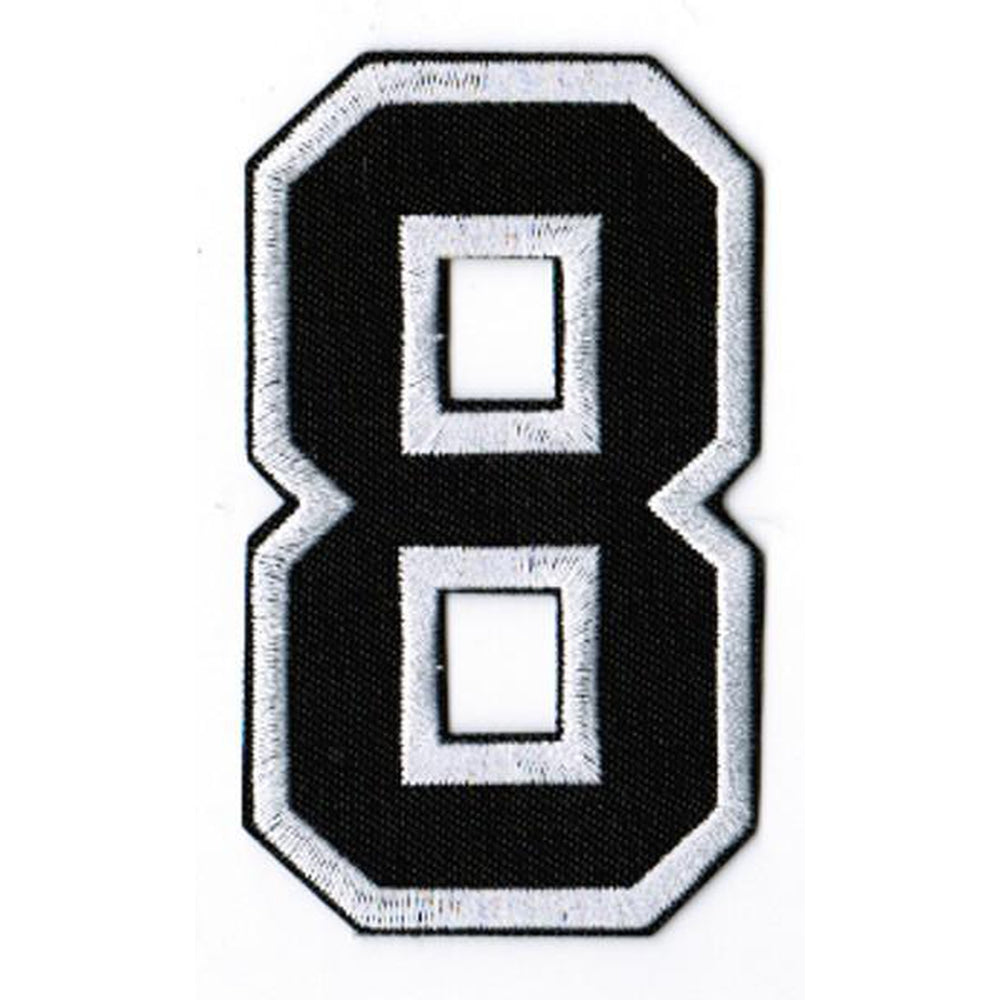 Numero 8 hihamerkki - Hoopee.fi