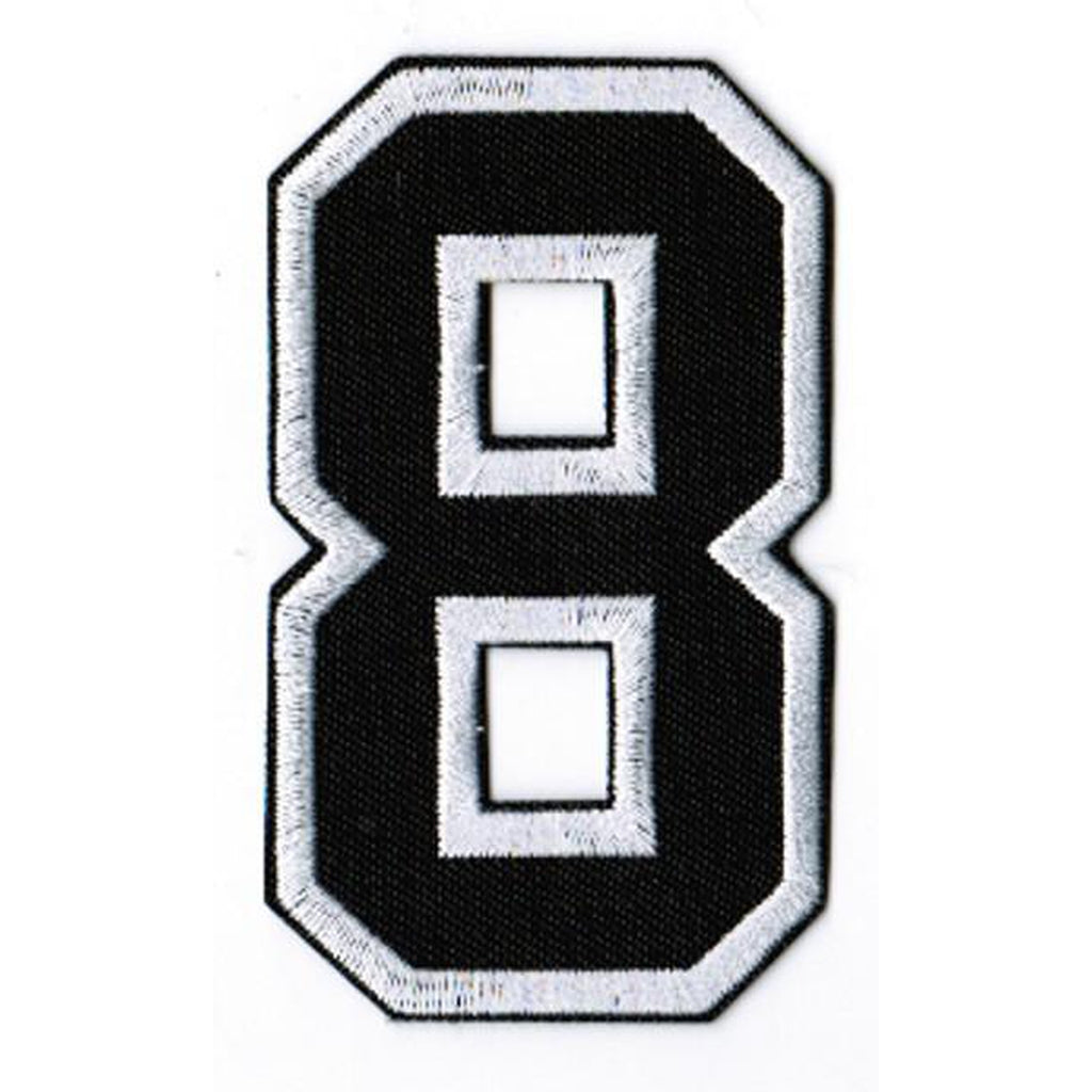 Numero 8 hihamerkki - Hoopee.fi