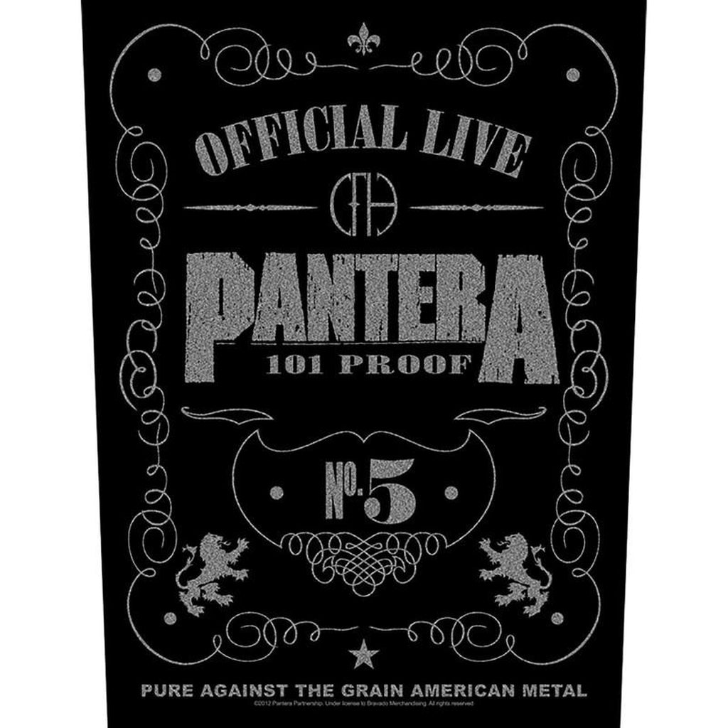 Pantera - 101% Proof selkämerkki - Hoopee.fi