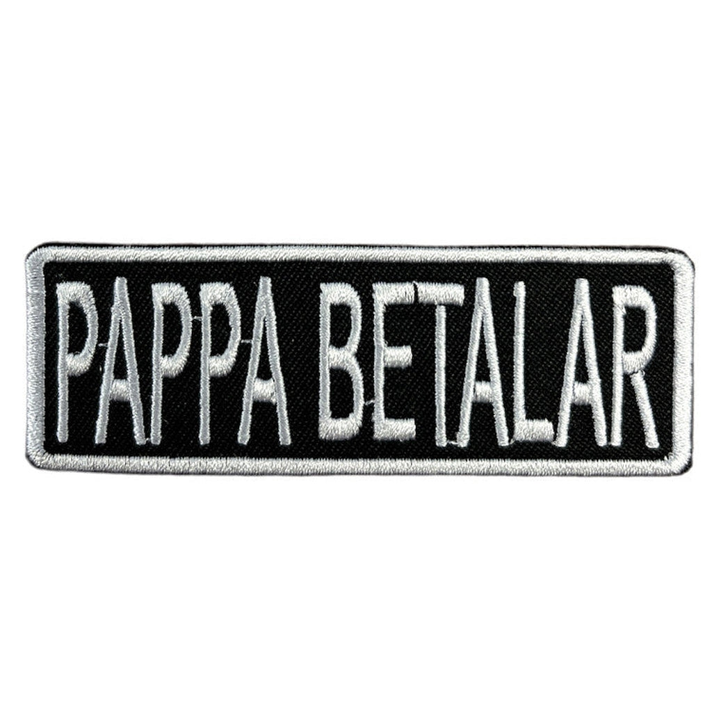 Pappa betalar kangasmerkki - Hoopee.fi