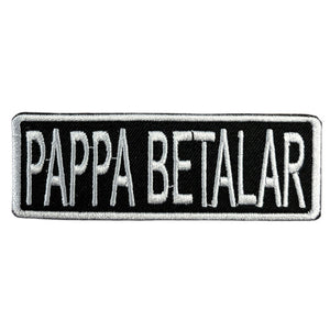 Pappa betalar kangasmerkki - Hoopee.fi