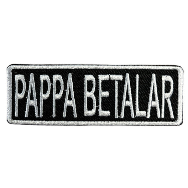 Pappa betalar kangasmerkki - Hoopee.fi