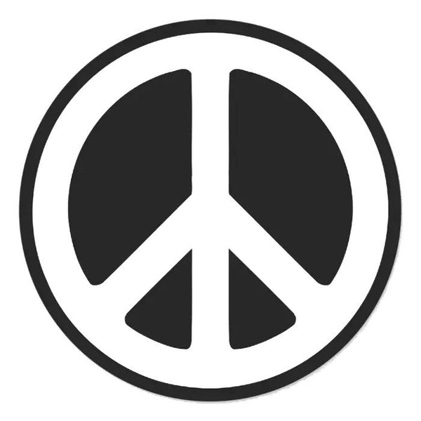 Peace black white tarra - Hoopee.fi