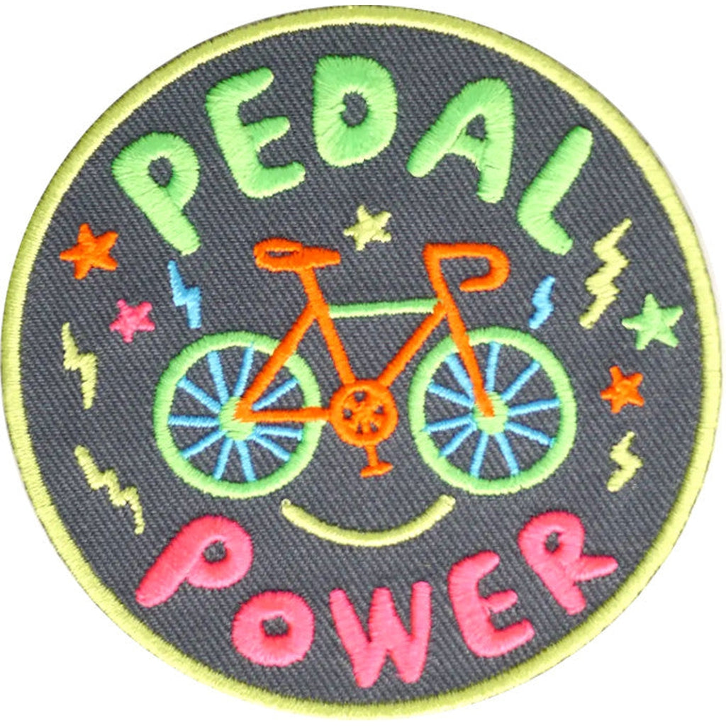 Pedal Power kangasmerkki - Hoopee.fi