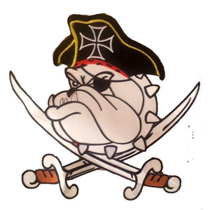 Pirate Bulldog selkämerkki - Hoopee.fi