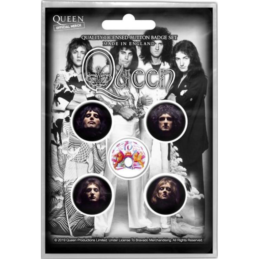 Queen - Faces rintanappisetti - Hoopee.fi
