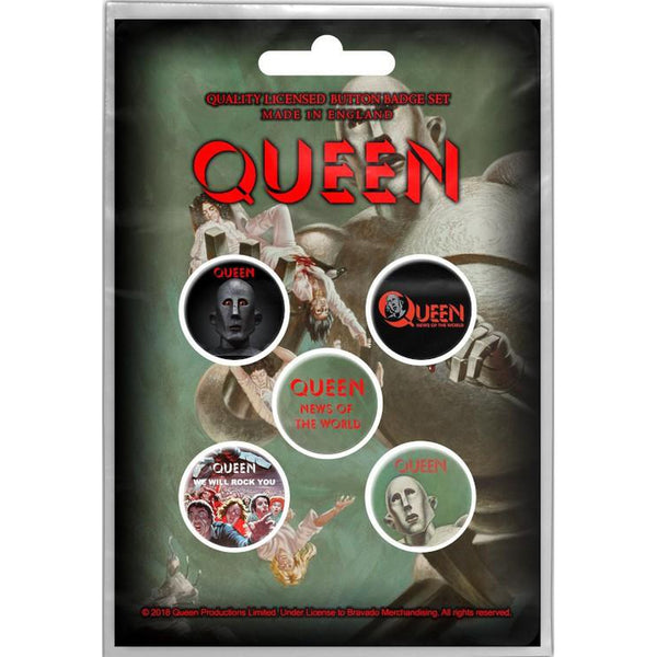 Queen - News of the world rintanappisetti - Hoopee.fi