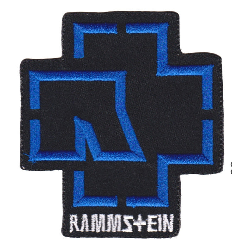 Rammstein - Blue R logo hihamerkki - Hoopee.fi