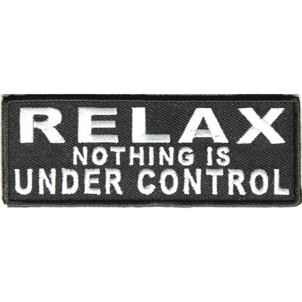 Relax nothing is under control hihamerkki - Hoopee.fi