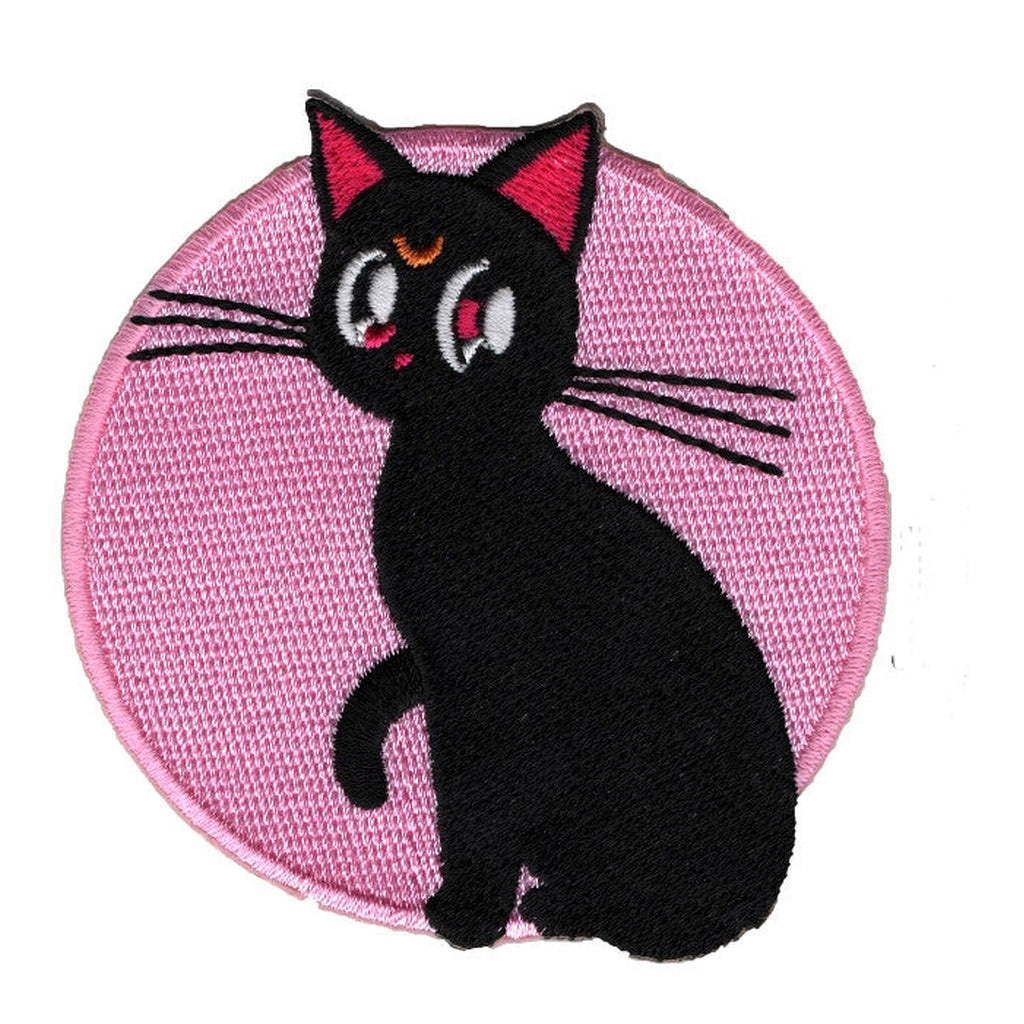 Sailor Moon Luna -kangasmerkki - Hoopee.fi
