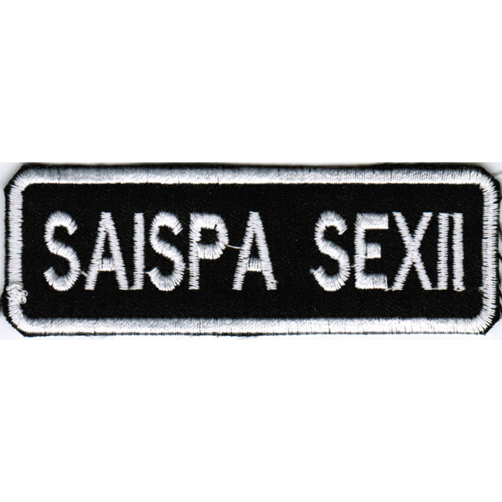 Saispa sexii kangasmerkki - Hoopee.fi