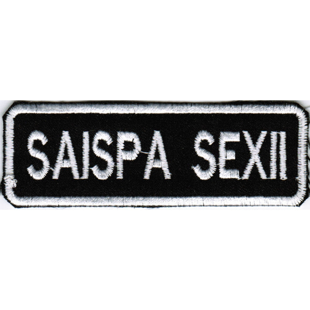 Saispa sexii kangasmerkki - Hoopee.fi