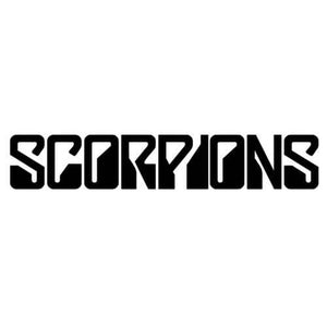 Scorpions Logo vinyylitarra 3×14 cm - Hoopee.fi
