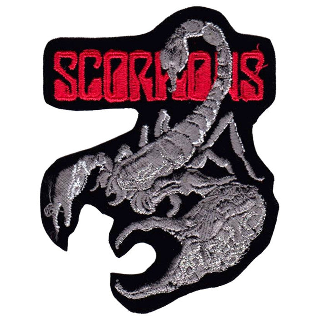 Scorpions - Shaped patch hihamerkki - Hoopee.fi
