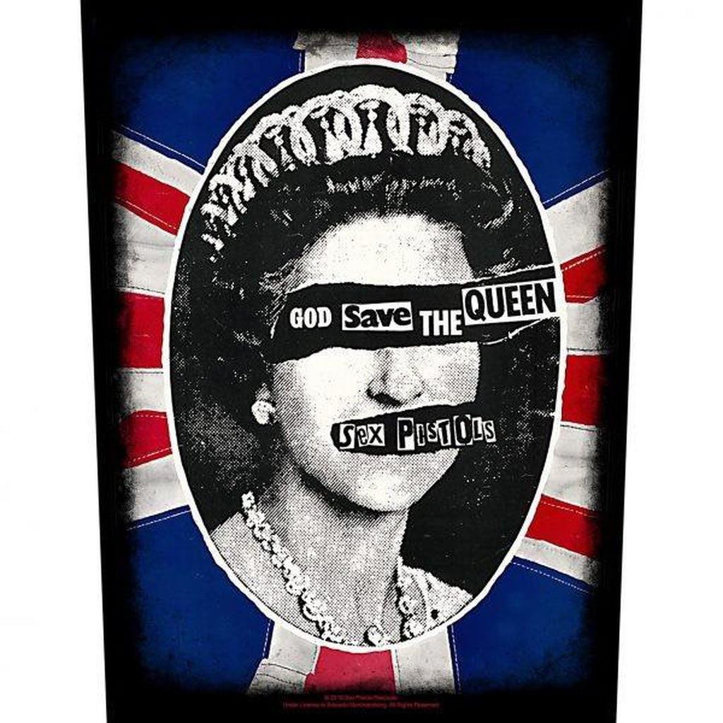 Sex Pistols - God save the Queen selkämerkki - Hoopee.fi