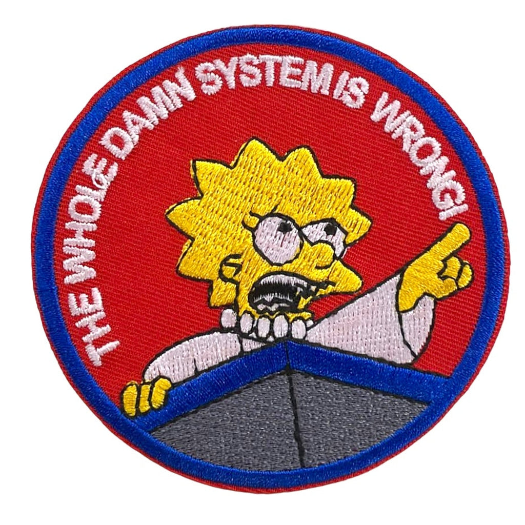 Simpsons - Lisa the Speaker kangasmerkki - Hoopee.fi