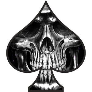 Skull in ace tarra - Hoopee.fi
