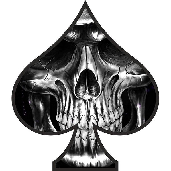 Skull in ace tarra - Hoopee.fi
