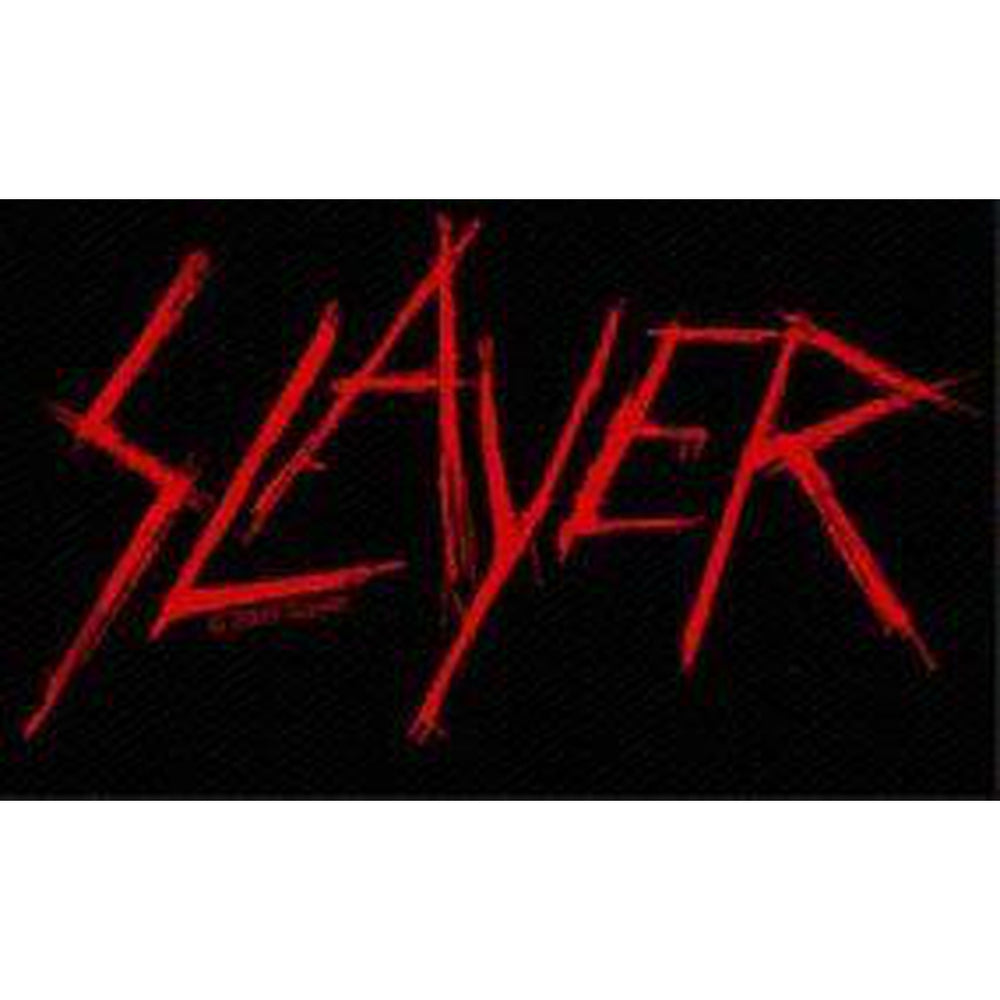Slayer - Scratched logo hihamerkki - Hoopee.fi