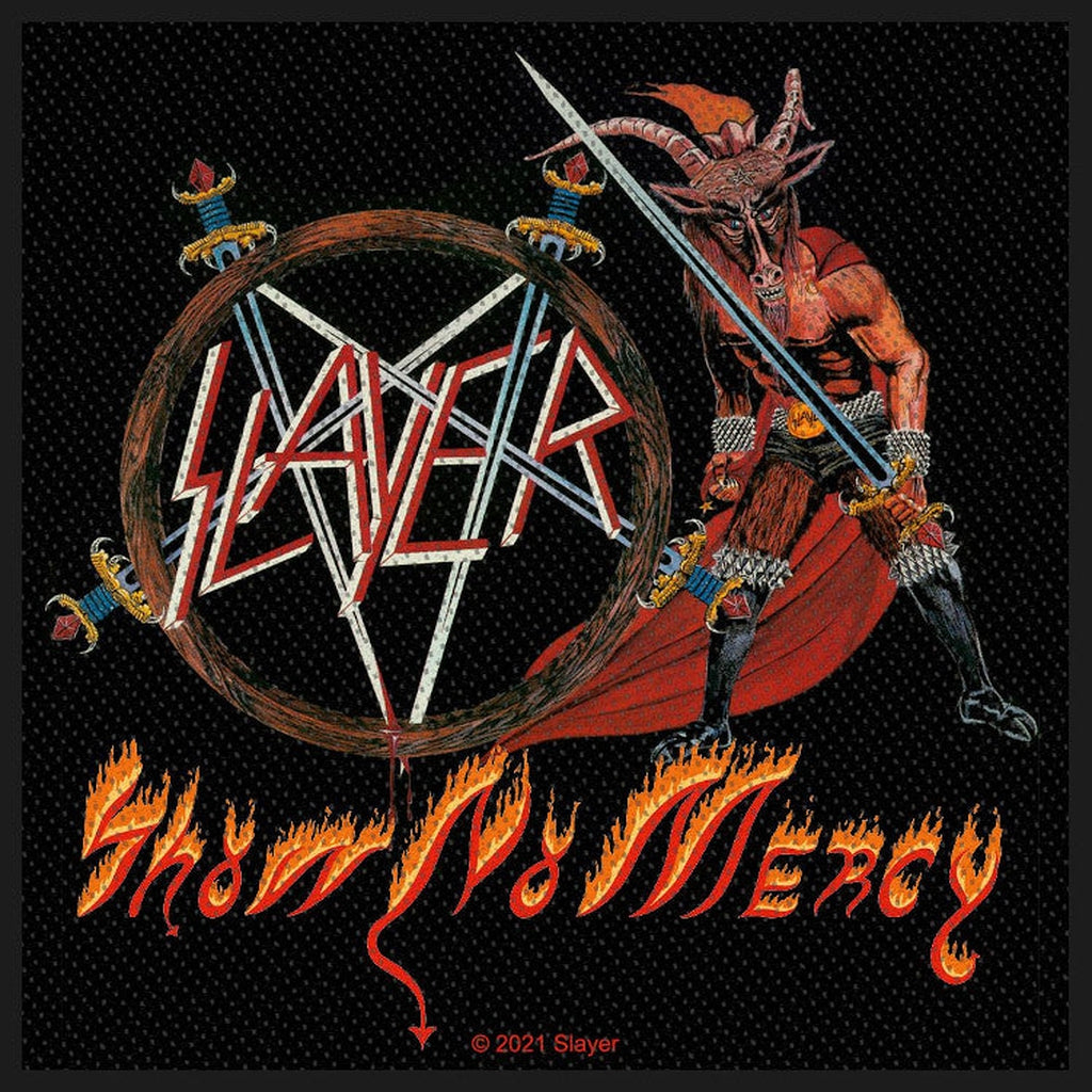 Slayer - Show no mercy hihamerkki - Hoopee.fi