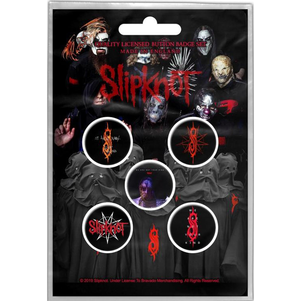 Slipknot - We are not your kind rintanappisetti - Hoopee.fi