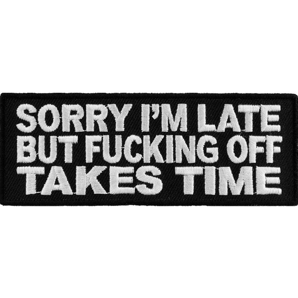 Sorry I am late hihamerkki - Hoopee.fi