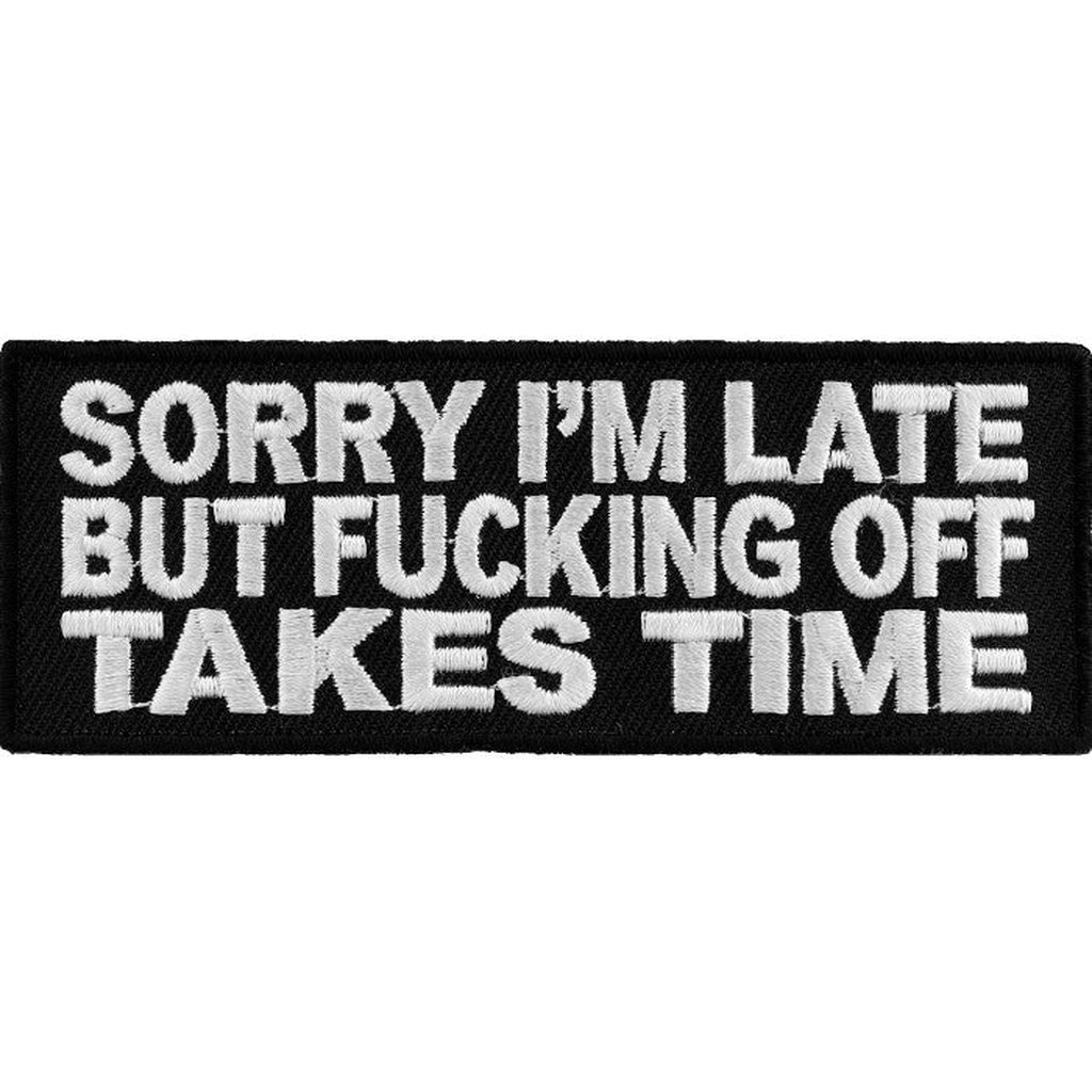 Sorry I am late hihamerkki - Hoopee.fi