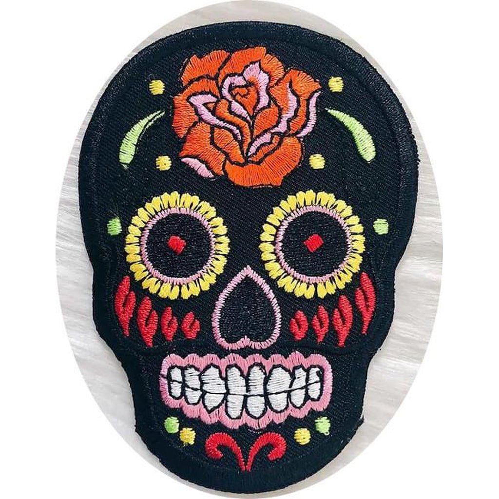 Sugar skull black hihamerkki - Hoopee.fi