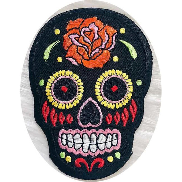 Sugar skull black hihamerkki - Hoopee.fi
