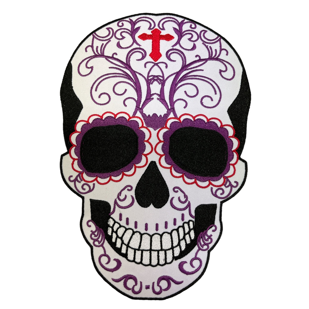 Sugar skull white selkämerkki - Hoopee.fi