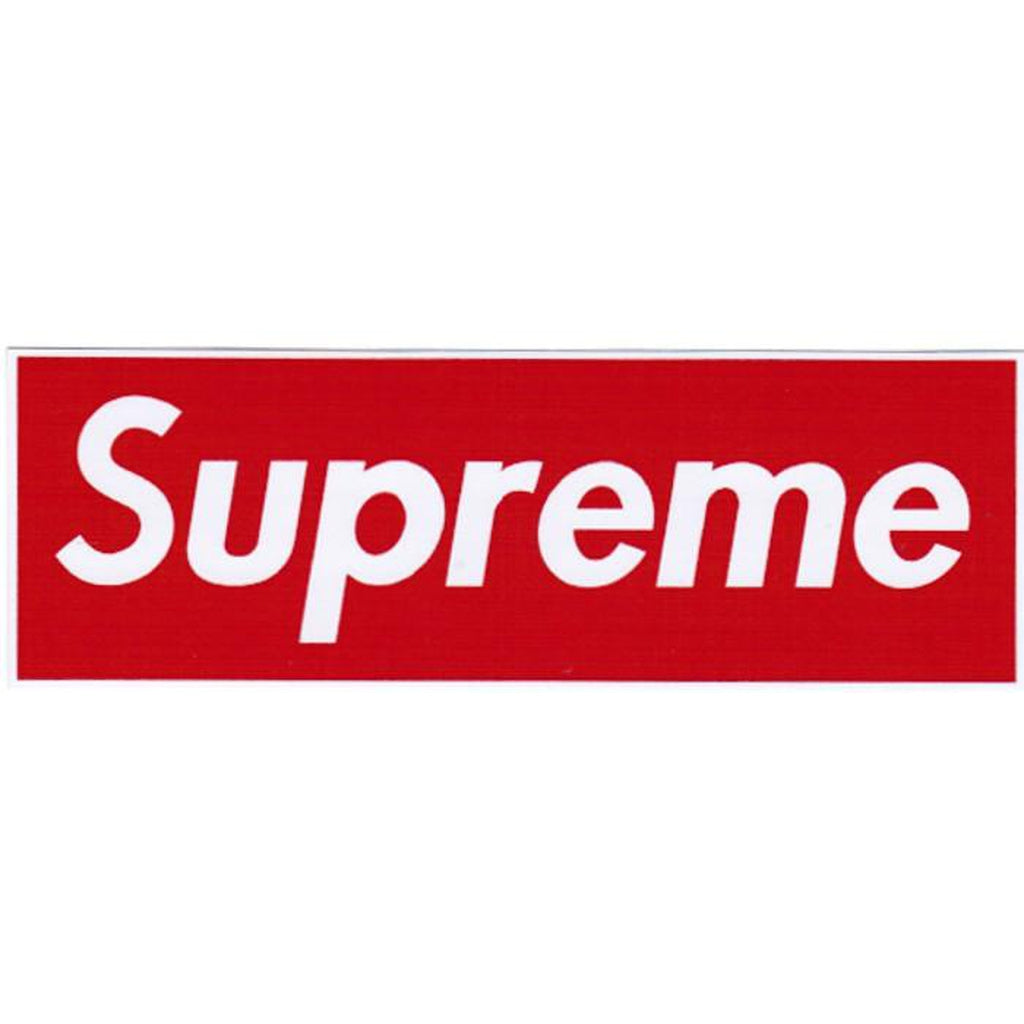 Supreme logotext tarra - Hoopee.fi