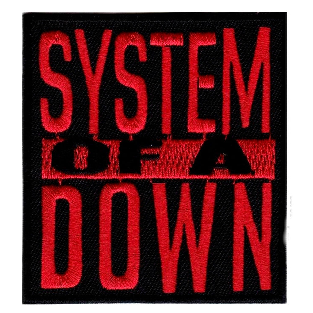 System of a Down - Red logo hihamerkki - Hoopee.fi
