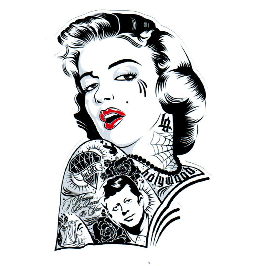 Tattoed Marilyn tarra - Hoopee.fi