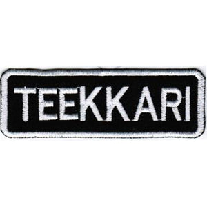 Teekkari kangasmerkki - Hoopee.fi