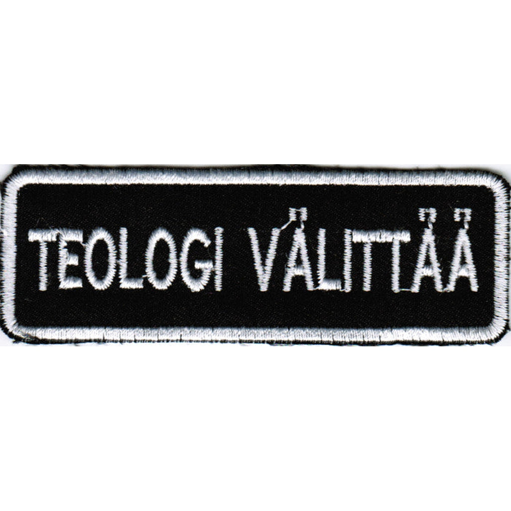 Teologi välittää kangasmerkki - Hoopee.fi