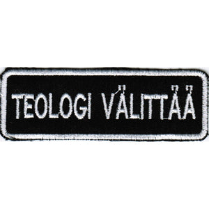 Teologi välittää kangasmerkki - Hoopee.fi