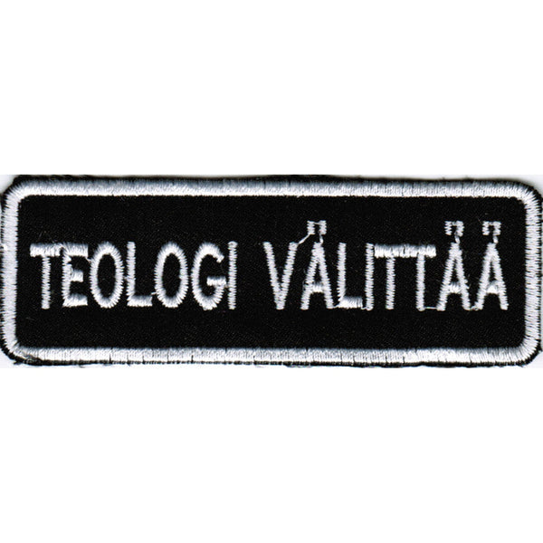 Teologi välittää kangasmerkki - Hoopee.fi