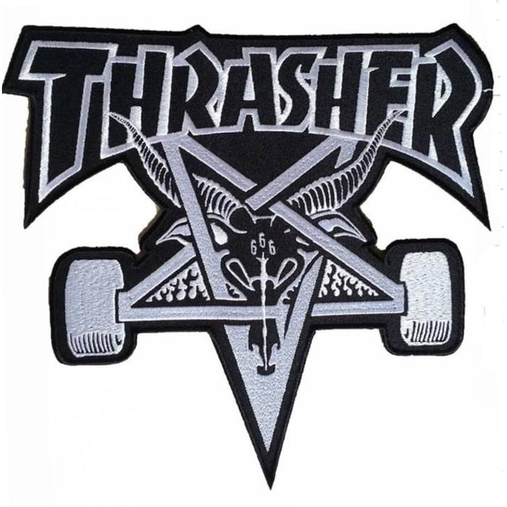 Thrasher black selkämerkki - Hoopee.fi