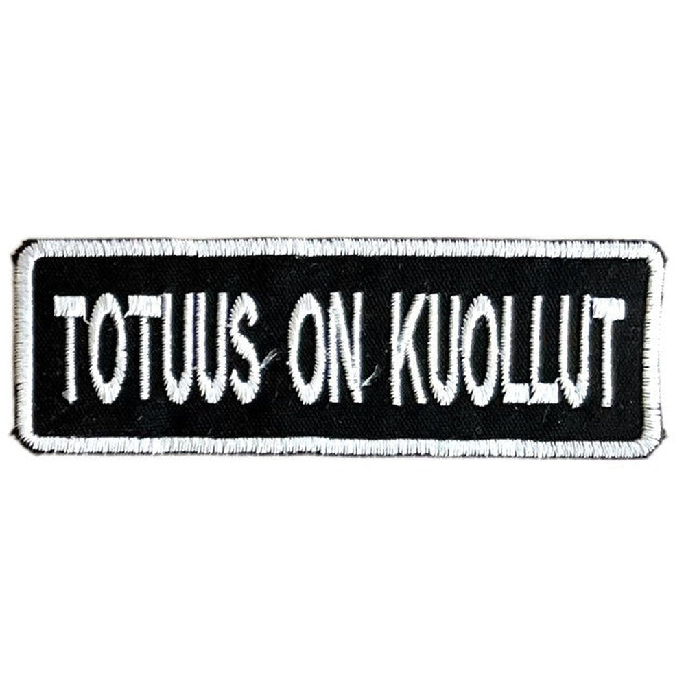 Totuus on kuollut hihamerkki - Hoopee.fi