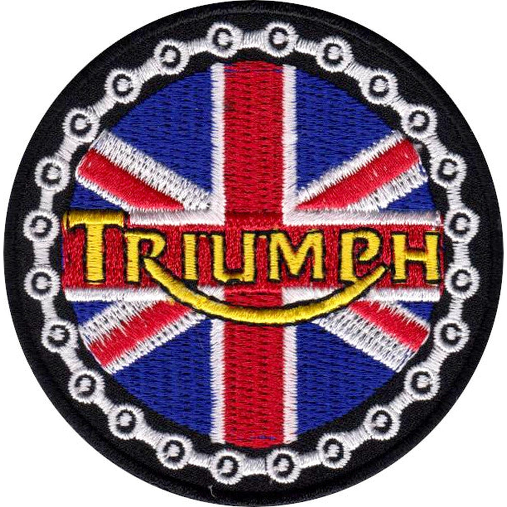 Triumph UK kangasmerkki - Hoopee.fi