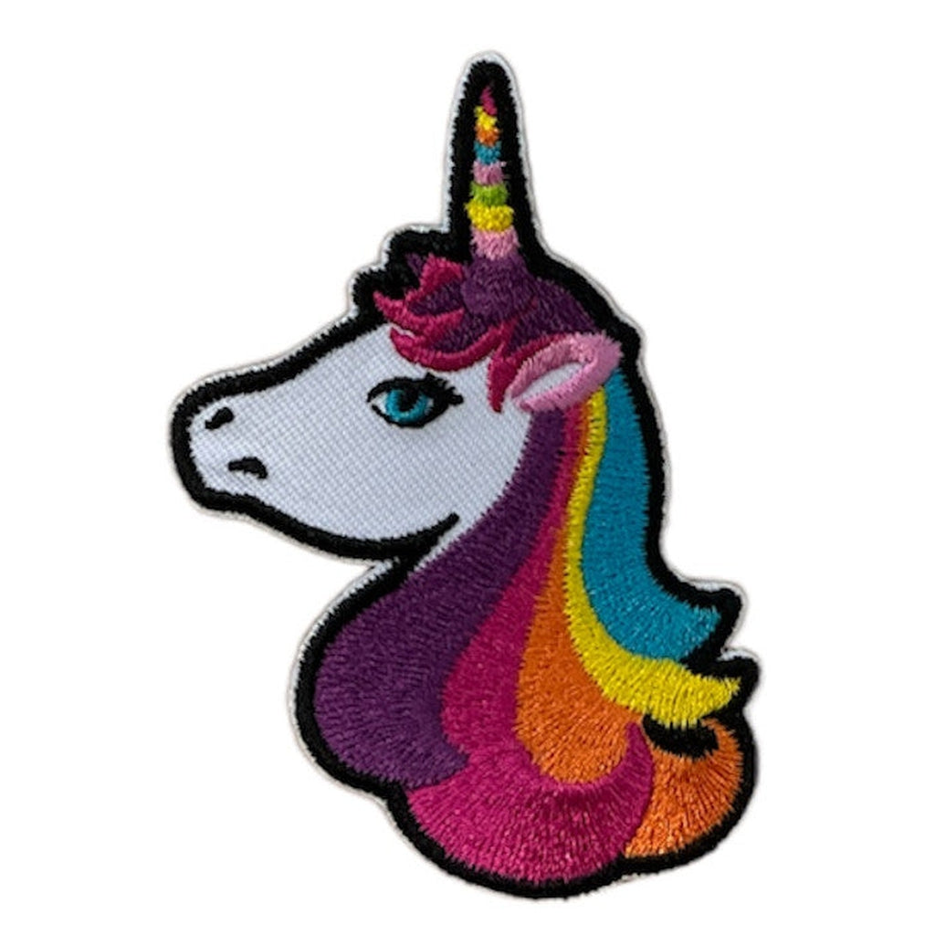 Unicorn bright colours kangasmerkki - Hoopee.fi