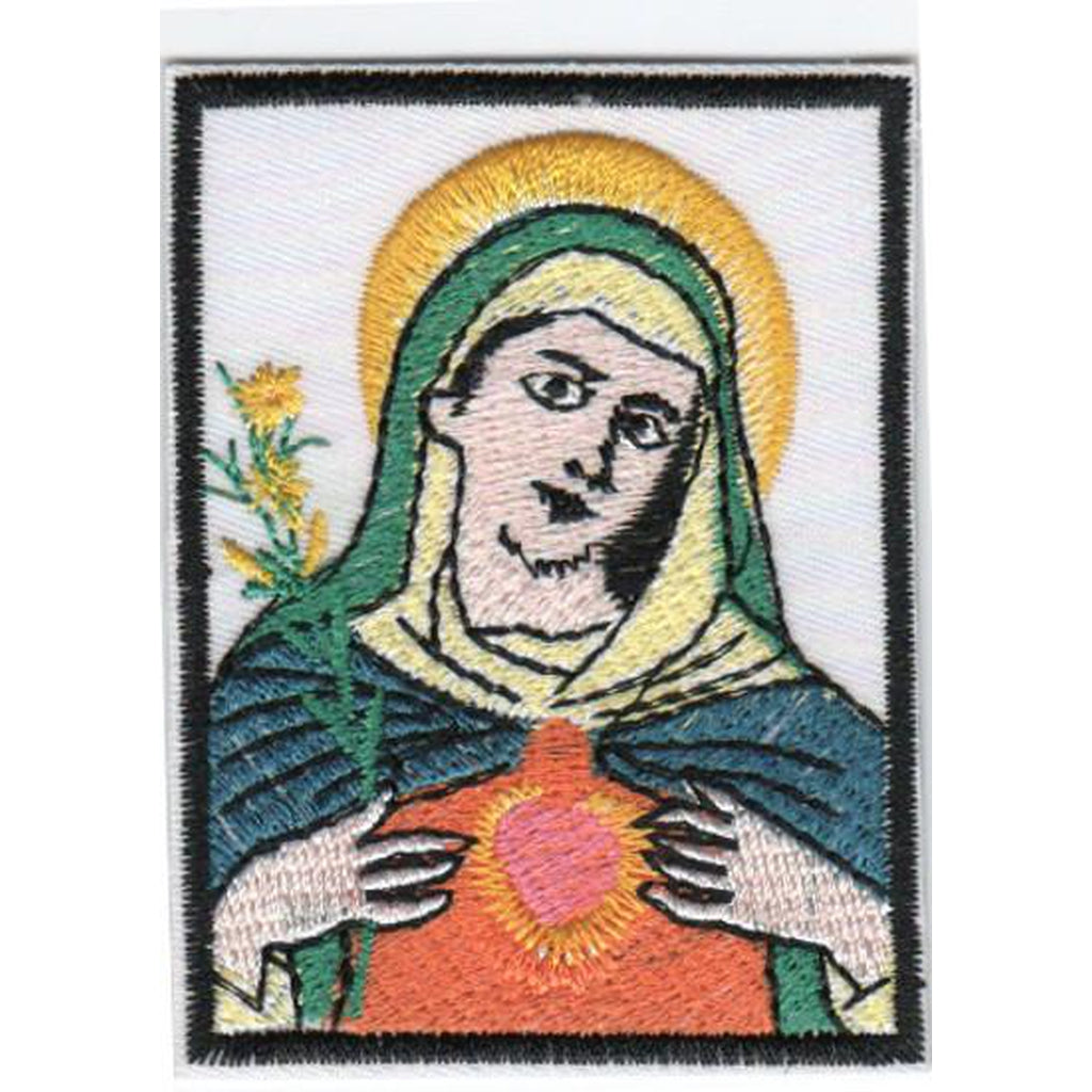 Virgin Mary kangasmerkki - Hoopee.fi