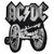 AC/DC - Canon brodeerattu selkämerkki - Hoopee.fi